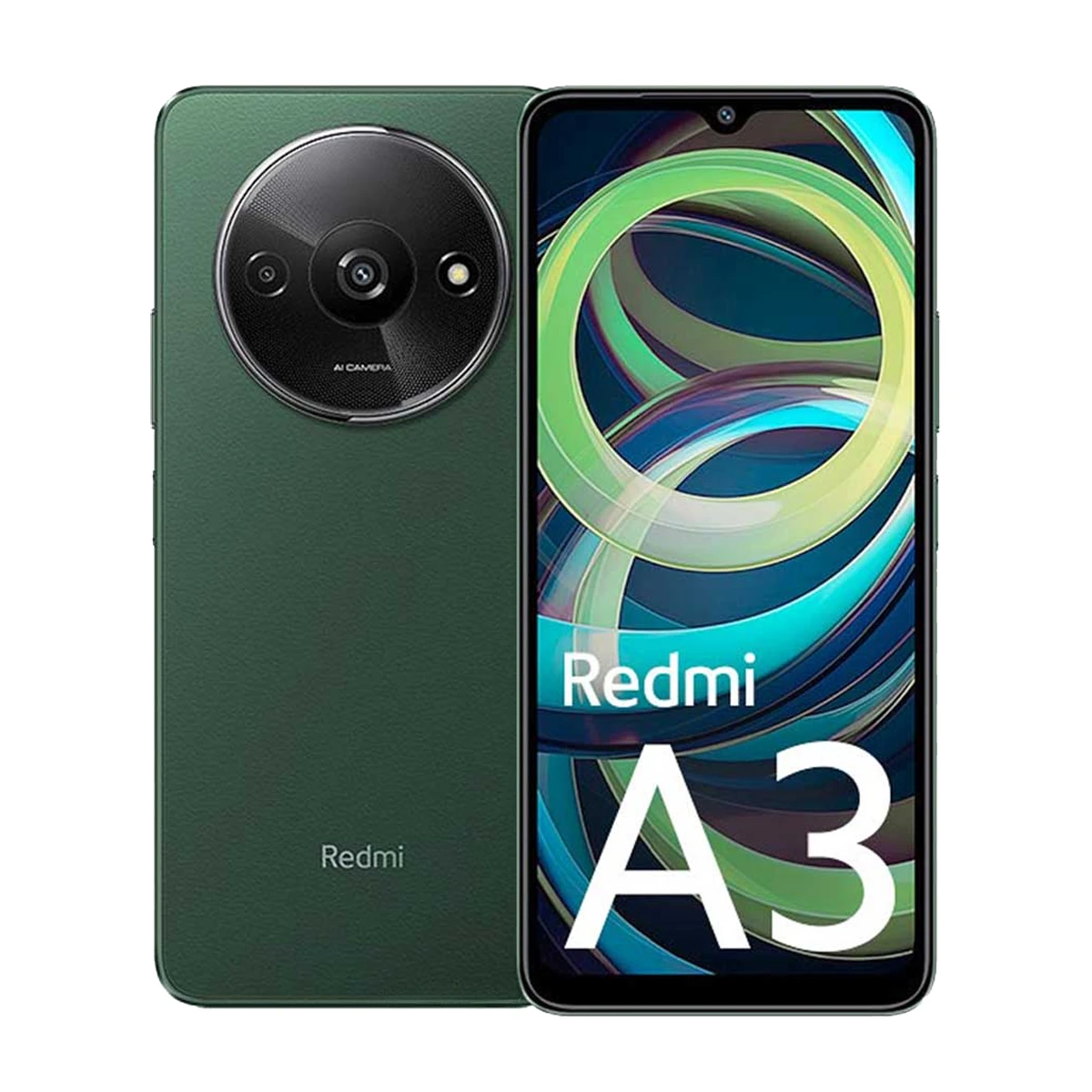 گوشی موبایل شیائومی مدل Redmi A3 ظرفیت 128 گیگابایت رم 4 گیگابایت رنگ سبز