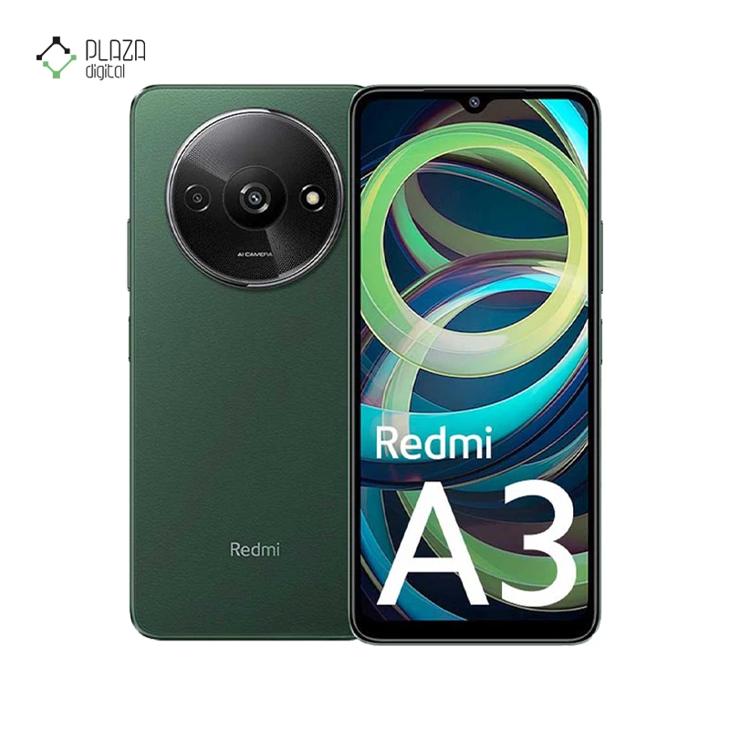 گوشی موبایل شیائومی مدل Redmi A3 ظرفیت 128 گیگابایت رم 4 گیگابایت رنگ سبز