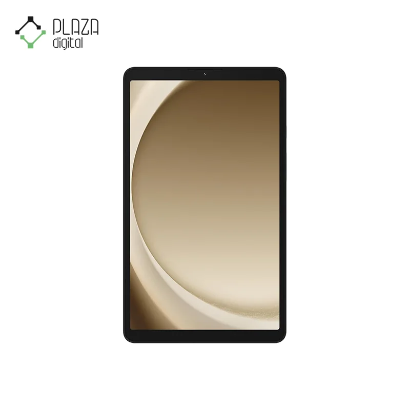 نمای رو به رو تبلت 8.7 اینچی سامسونگ (x110) galaxy tab a9 4g با ظرفیت 128 گیگابایت و رم 8 گیگابایت بژ