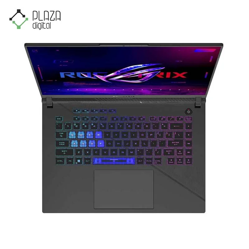 نمای کیبورد لپ تاپ گیمینگ 16 اینچی ایسوس ROG Strix G16 مدل GL664JU