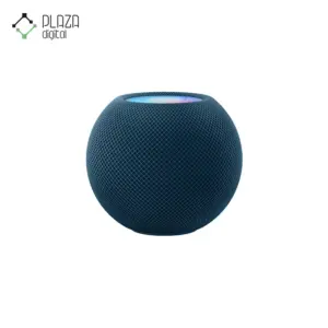 نمای اصلی اسپیکر بلوتوثی اپل مدل homepod mini آبی