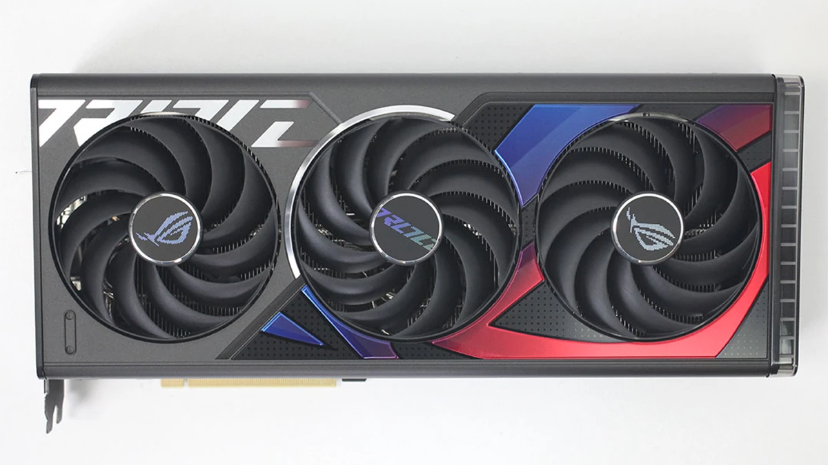 فن های کارت گرافیک ایسوس مدل ROG STRIX RTX 4070 Ti Super OC 