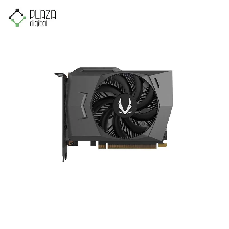 نمای رو به رو از فن کارت گرافیک زوتاک مدل GAMING GEFORCE RTX 3050 ECO SOLO حافظه 8 گیگابایت