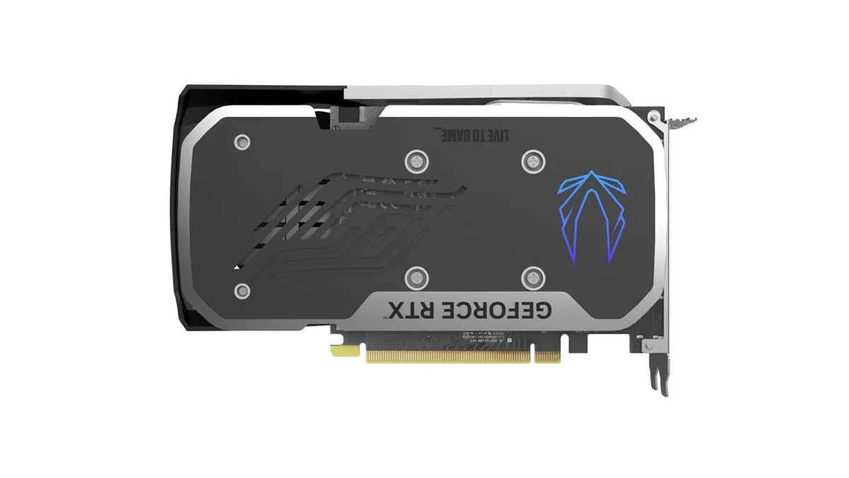 صفحه فلزی پشتی کارت گرافیک ZOTAC RTX 4060 Twin Edge OC