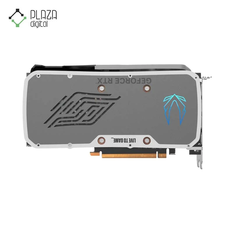 نمای پشت کارت گرافیک زوتاک مدل GAMING GeForce RTX 4070 SUPER Twin Edge OC حافظه 12 گیگابایت