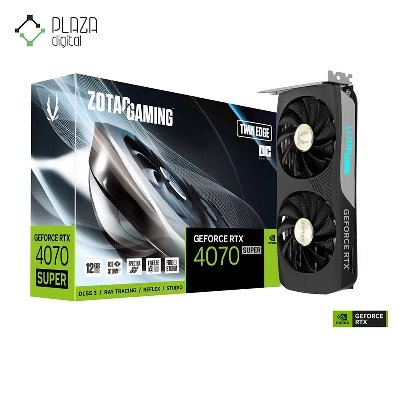 کارت گرافیک زوتاک مدل GAMING GeForce RTX 4070 SUPER Twin Edge OC حافظه 12 گیگابایت