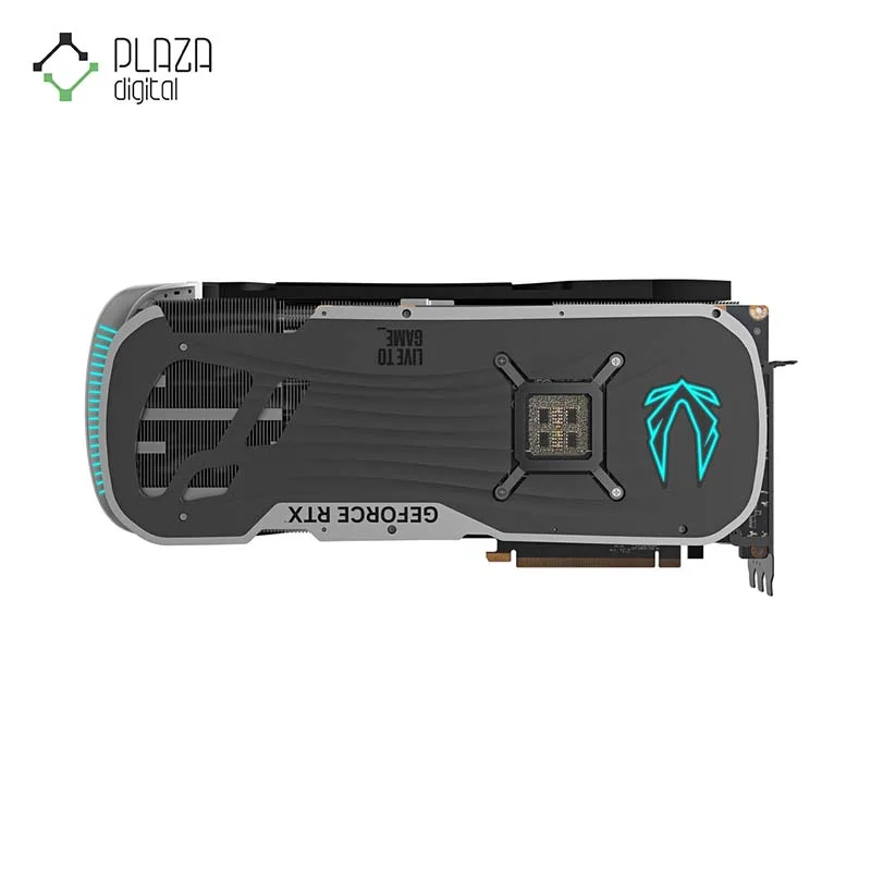 نمای پشت کارت گرافیک زوتاک مدل GAMING GeForce RTX 4080 SUPER AMP Extreme AIRO GDDR6X حافظه 16 گیگابایت