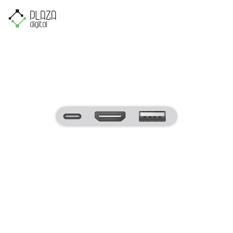 نمای همه پورت ها اصلی مبدل usb-c به digital av اپل مدل multiport