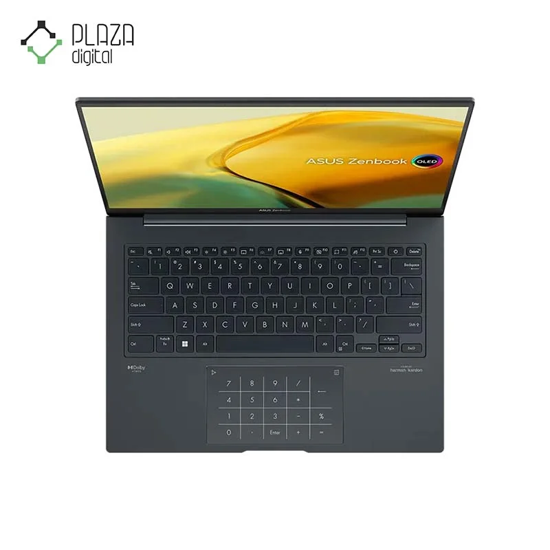 نمای کیبورد لپ تاپ 14.5 اینچی ایسوس ZenBook Pro 14X OLED مدل UX3404VA-B