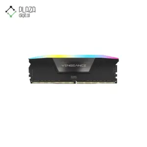 نمای اصلی رم دسکتاپ ddr5 دو کاناله 6600 مگاهرتز cl38 کورسیر مدل vengeance rgb ظرفیت 32 گیگابایت