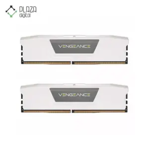 رم دسکتاپ DDR5 تک کاناله 5200 مگاهرتز کورسیر CL40 مدل Vengeance White ظرفیت 32 گیگابایت
