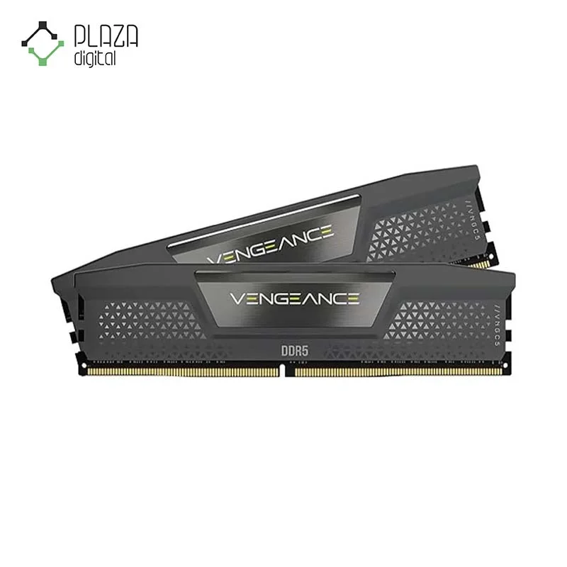 رم دسکتاپ DDR5 دو کاناله 6000 مگاهرتز کورسیر CL40 مدل Vengeance ظرفیت 32 گیگابایت