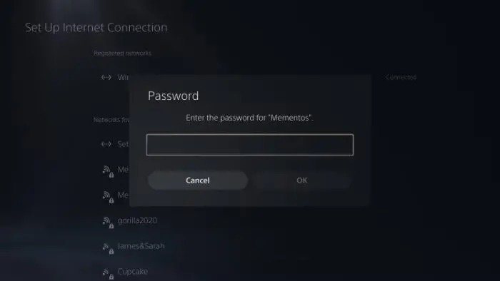 02 Enter Wi Fi Password PS5 4 jpg