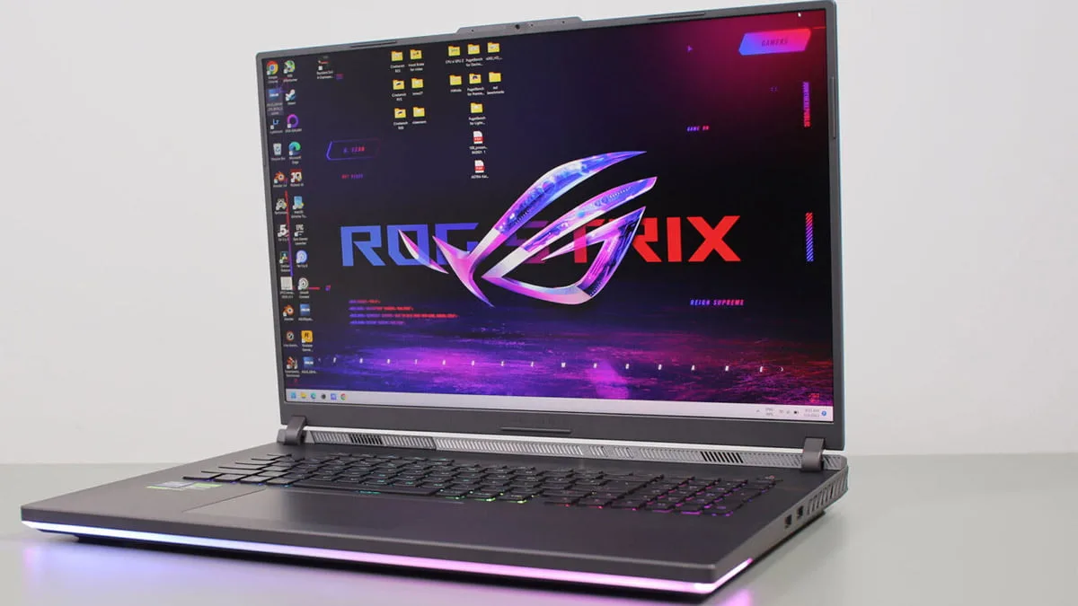 لپ تاپ ایسوس 18 اینچی مدل ROG Strix G18 G814JIR-E