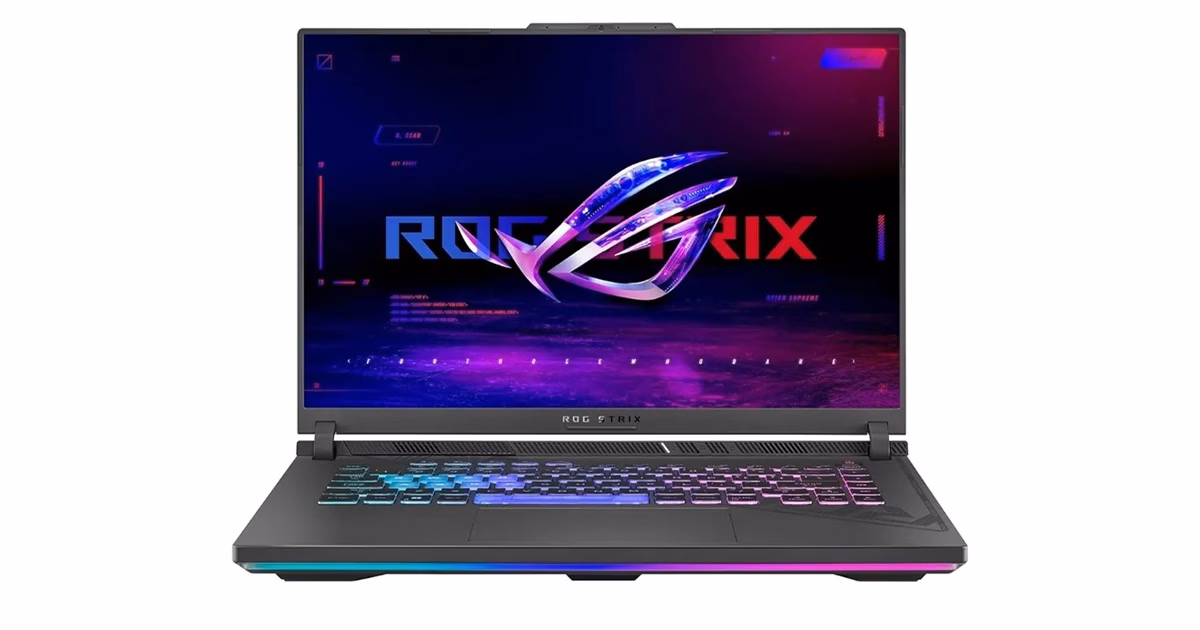 صفحه نمایش لپ تاپ ایسوس 16 اینچی مدل ROG Strix G16 G614JV i7 13650HX 16GB 1TB RTX4060