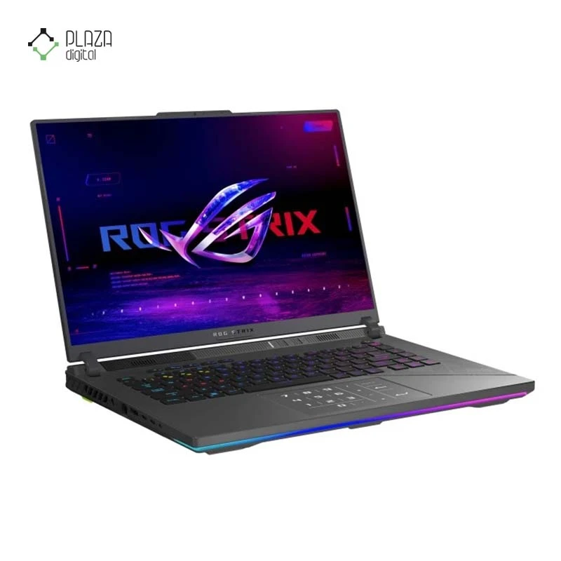 نمای سمت چپ لپ تاپ ایسوس 16 اینچی مدل ROG Strix G16 GL664JZR i9 14900HX 32GB 1TB SSD RTX 4080 پلازا دیجیتال