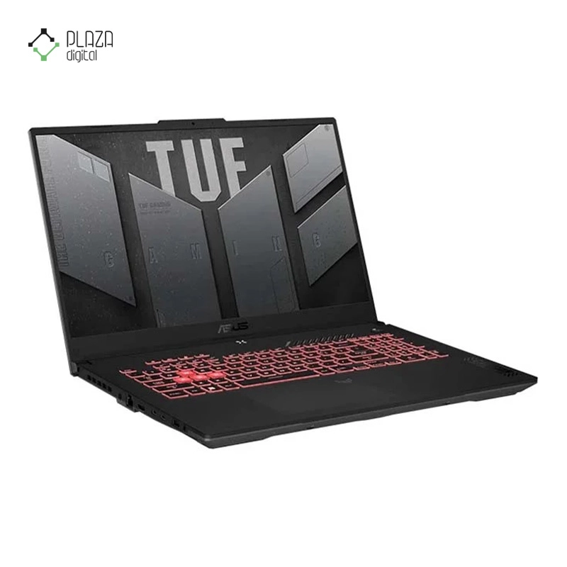 نمای سمت چپ لپ تاپ ایسوس 15.6 اینچی مدل TUF Gaming A15 FA507NU R7 7735HS 48GB 512GB SSD RTX4050 پلازا دیجیتال