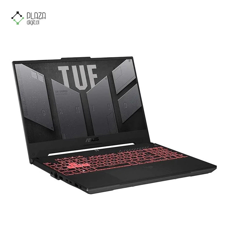 نمای سمت چپ لپ تاپ ایسوس 16 اینچی مدل TUF Gaming A16 FA607PI R9 7845HX 48GB 1TB SSD RTX4070 پلازا دیجیتال