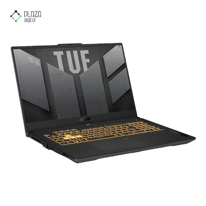 نمای سمت چپ لپ تاپ ایسوس 15.6 اینچی مدل TUF Gaming F-15 FX507ZC4 i5 12500H 16GB 512GB SSD RTX3050 پلازا دیجیتال