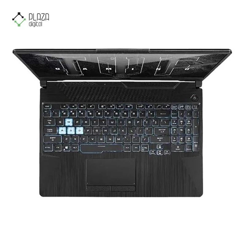 نمای کیبورد لپ تاپ ایسوس 15.6 اینچی مدل TUF Gaming F15 FX506HC i7 11800H 16GB 2TB SSD RTX3050 پلازا دیجیتال