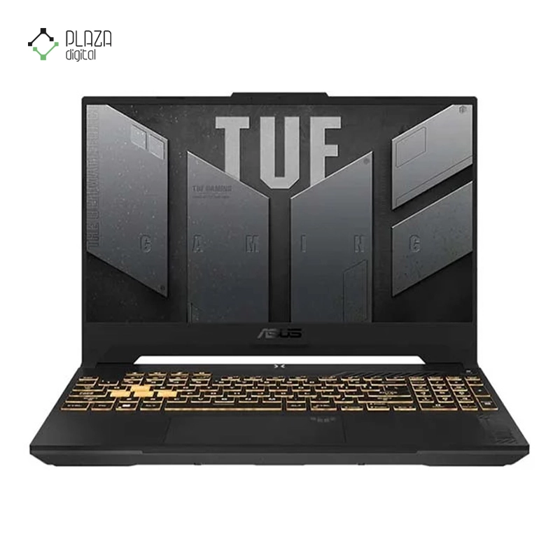 نمای جلو لپ تاپ ایسوس 17.3 اینچی مدل TUF Gaming F17 FX707VU i7 13620H 32GB 1TB SSD RTX4050 پلازا دیجیتال