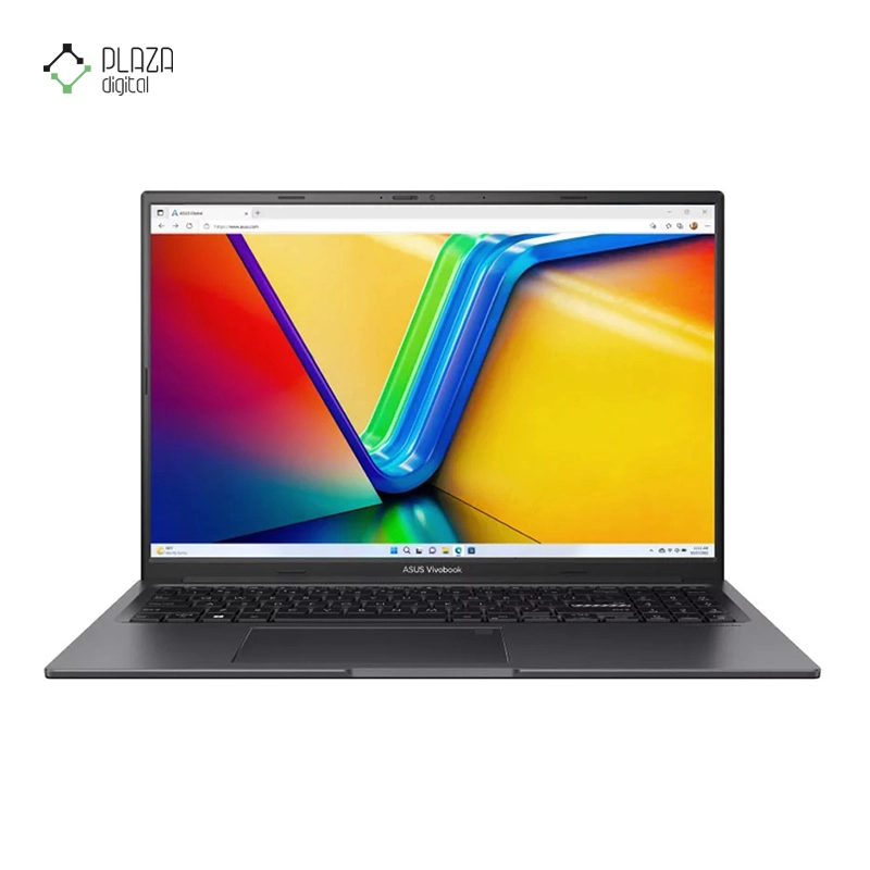 نمای جلو لپ تاپ ایسوس 16 اینچی مدل VivoBook 16X K3605VU i7 13700H 16GB 1TB SSD RTX4050 پلازا دیجیتال