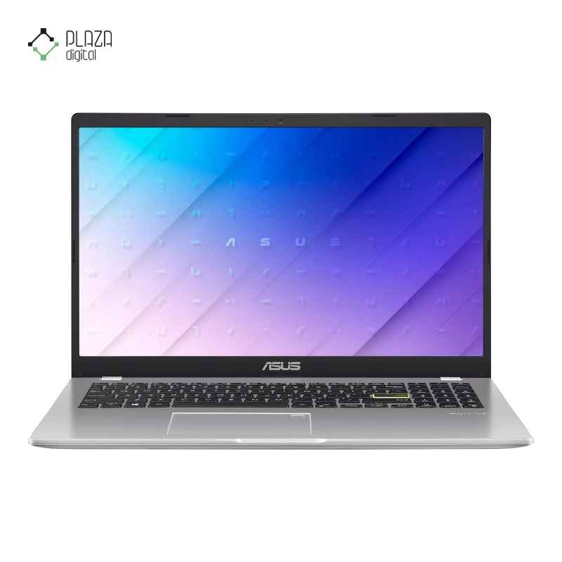 نمای جلو لپ تاپ ایسوس 15.6 اینچی مدل VivoBook E510MA Celeron N4020 4GB 512GB SSD Intel UHD پلازا دیجیتال