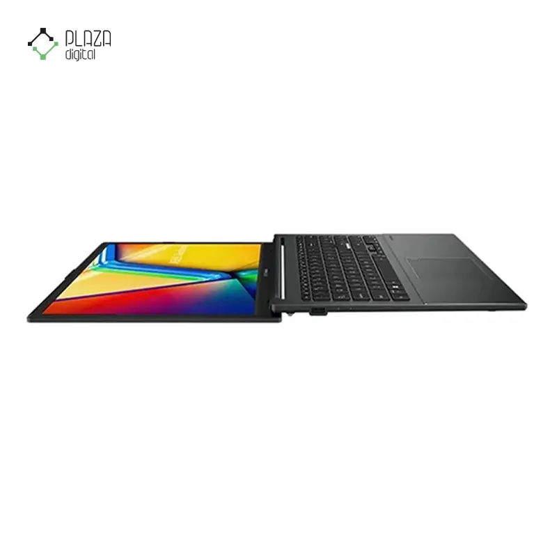 نمای 180 درجه لپ تاپ ایسوس 15.6 اینچی مدل VivoBook Go 15 L1504FA R5 7520U 8GB 512GB Radeon پلازا دیجیتال