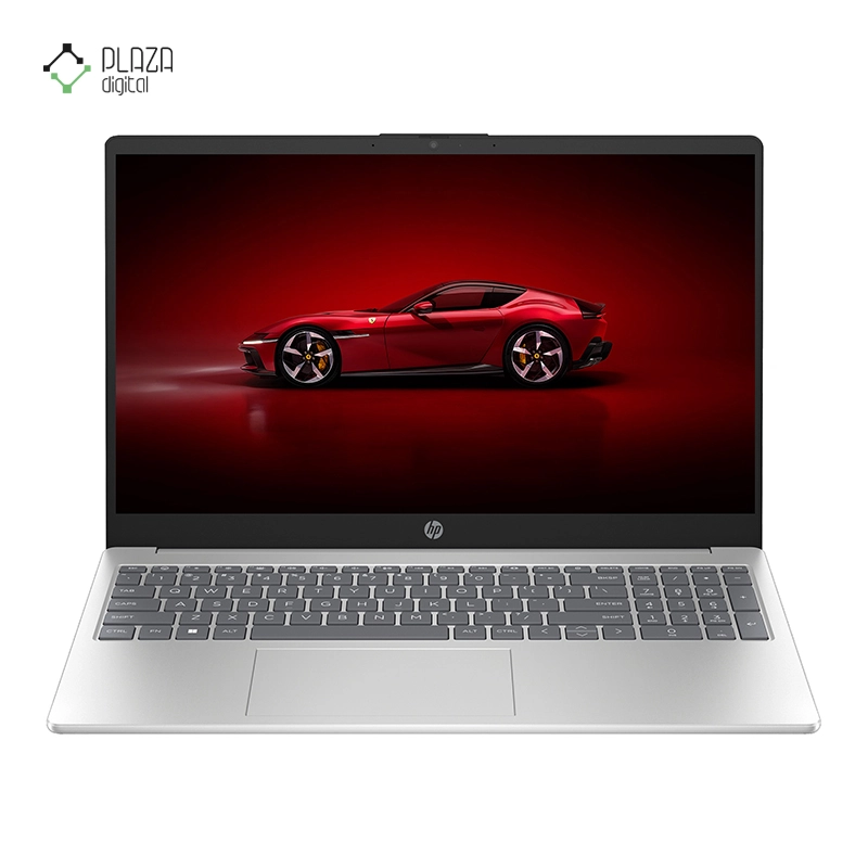 نمای رو به رو لپ تاپ اچ پی 15.6 اینچی مدل FD0371NIA i7 1355U 8GB 512GB SSD MX570 پلازا دیجیتال