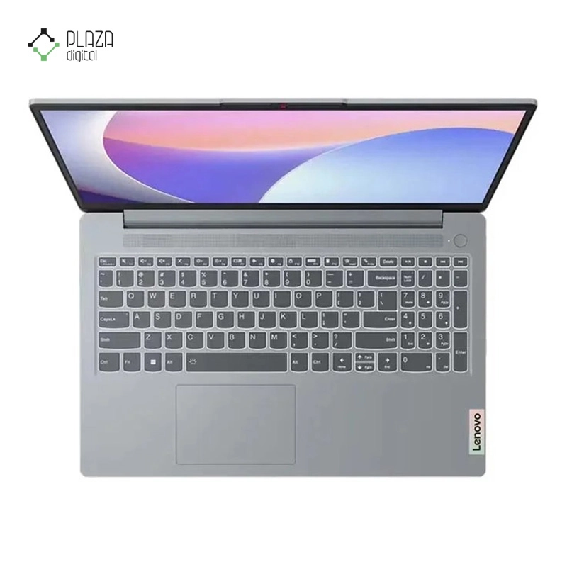 نمای کیبورد لپ تاپ لنوو 15.6 اینچی مدل IdeaPad Slim 3 R3 7320U 8GB 256GB SSD Radeon 610M پلازا دیجیتال