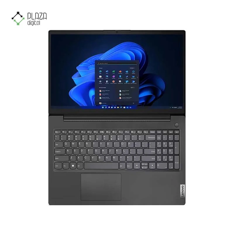 نمای کیبورد لپ تاپ لنوو 15.6 اینچی مدل IdeaPad V15 Athlon 7120U 8GB 512GB SSD Radeon 610M پلازا دیجیتال