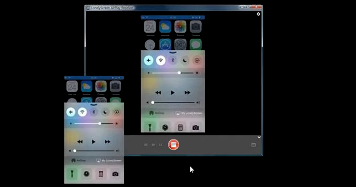 نرم افزار LonelyScreen