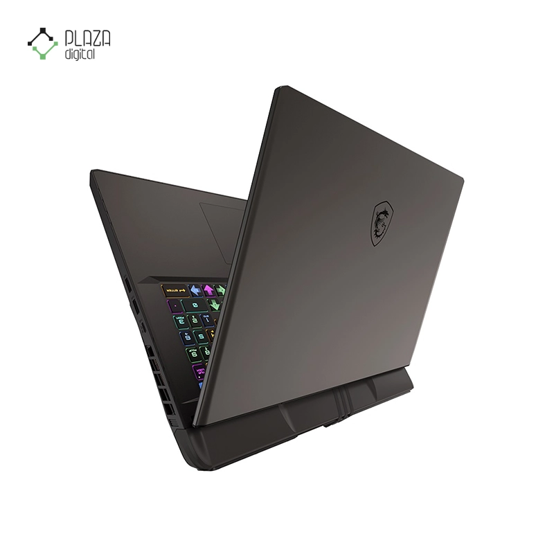 نمای نیمه باز لپ تاپ ام اس آی 17 اینچی مدل Vector 17 HX A14VGG i9 14900HX 32GB 1TB SSD RTX4070 پلازا دیجیتال