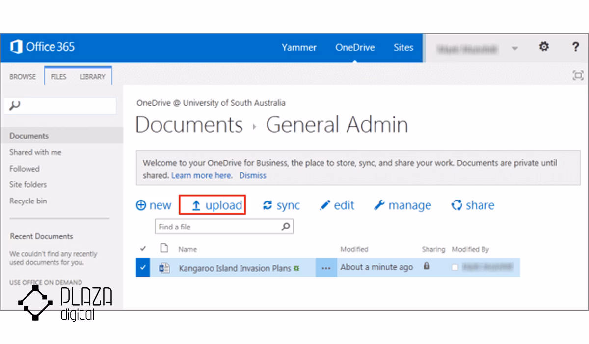 انتقال فایل بین دو کامپیوتر یا لپتاپ 23 OneDrive