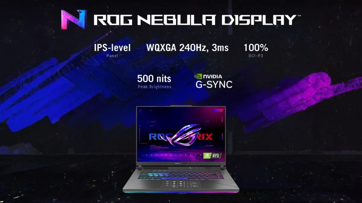 لپ تاپ ایسوس 16 اینچی مدل ROG Strix G16 G614JZR i9 14900HX 32GB 1TB SSD RTX4080