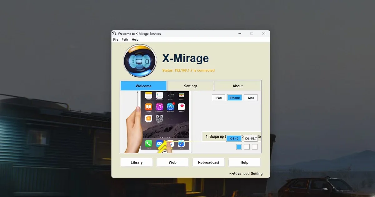نرم افزار X-Mirage