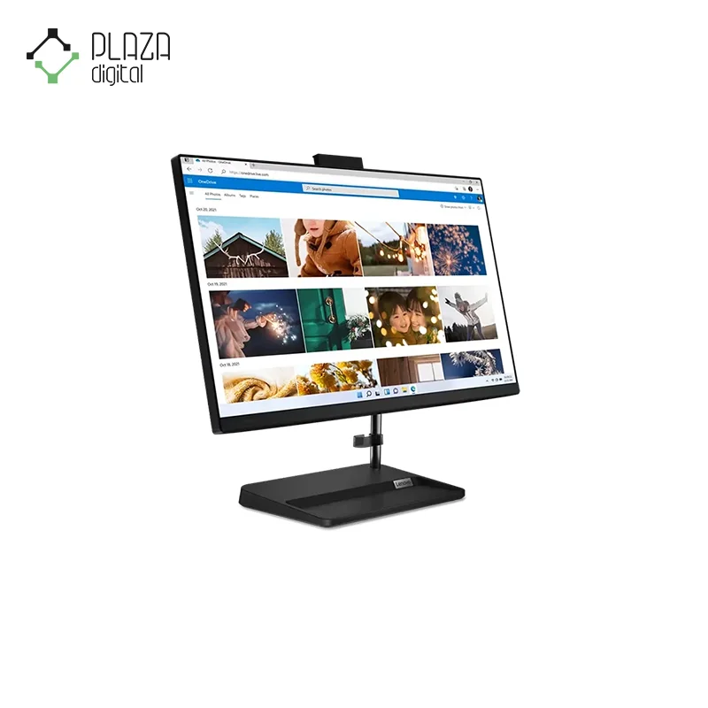 نمای چپ کامپیوتر همه کاره 27 اینچی لنوو مدل ideacentre aio 3-a nontouch مشکی