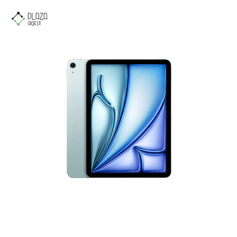 نمای اصلی آیپد 11 اینچی اپل مدل apple ipad air 11 5g 2024 با ظرفیت 256 گیگابایت و رم 8 گیگابایت آبی