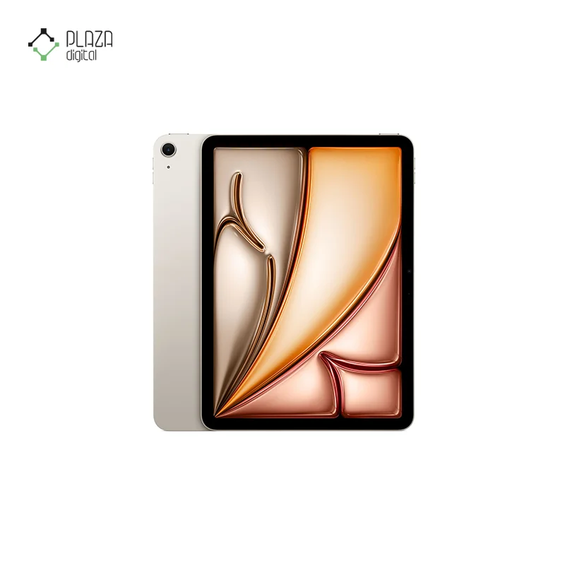 نمای اصلی آیپد 11 اینچی اپل مدل apple ipad air 11 5g 2024 با ظرفیت 256 گیگابایت و رم 8 گیگابایت طلایی