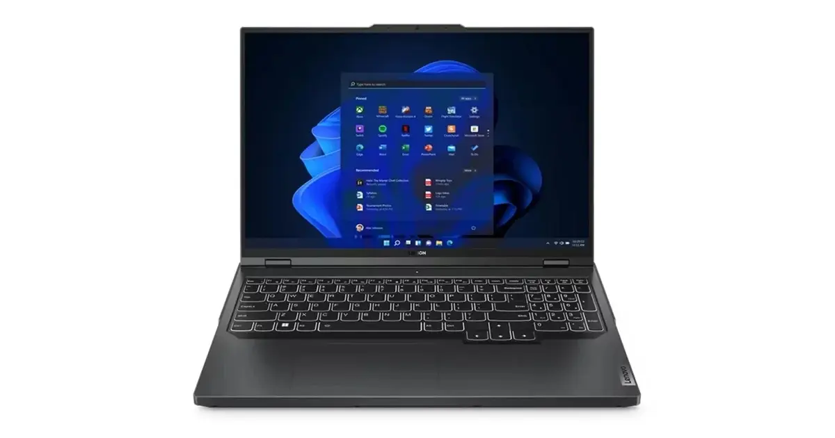 legion pro 5 ab lenovo laptop main view