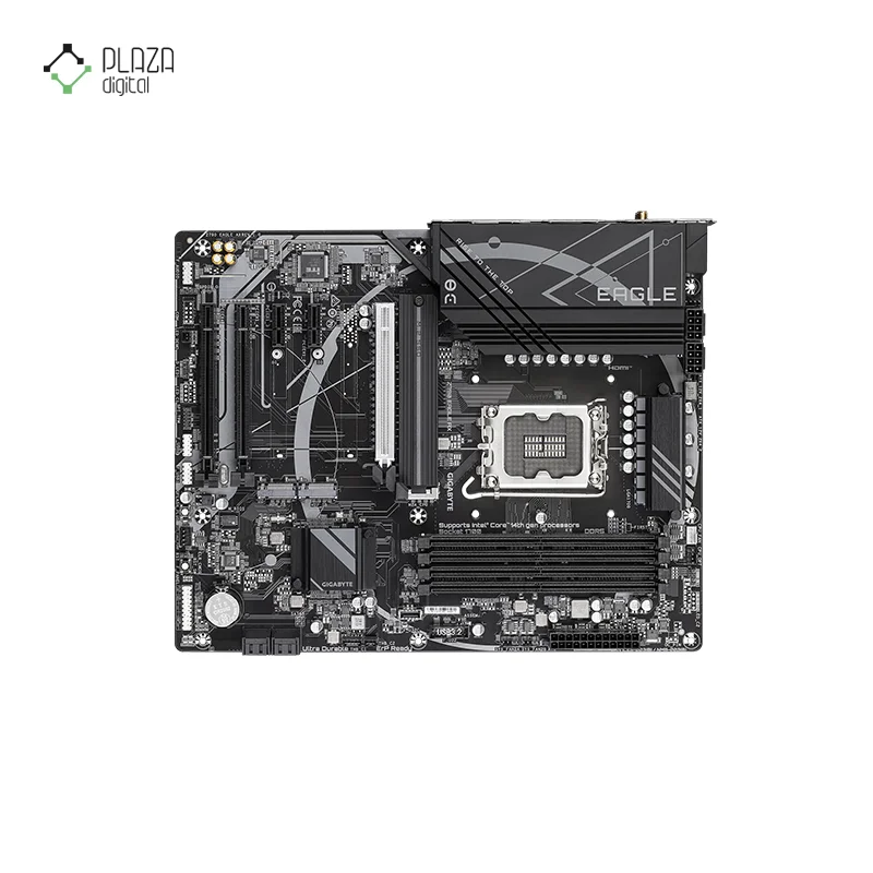 نمای رو به رو مادربرد گیگابایت مدل z790 eagle ax (rev. 1.0)