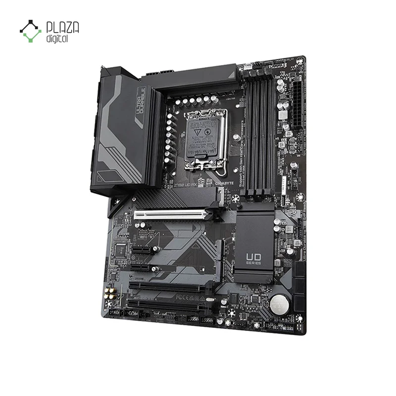 نمای چپ مادربرد گیگابایت مدل z790 ud ax ddr5 مشکی