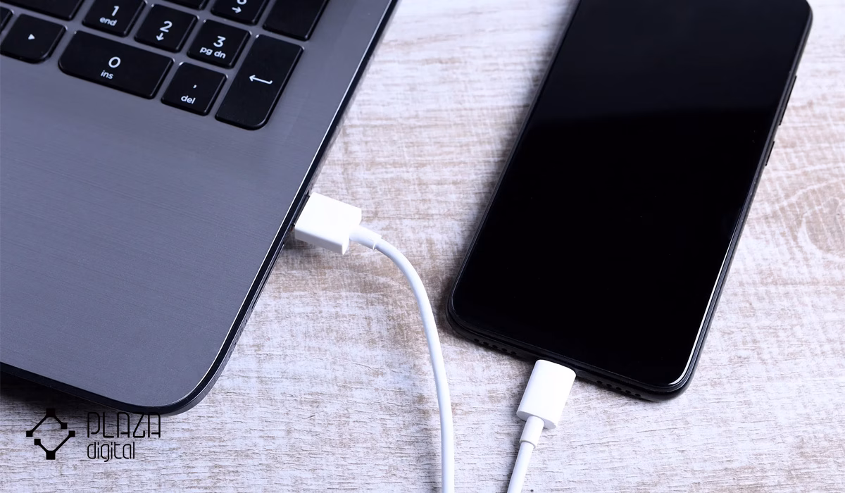 انتقال فایل از گوشی به لپ تاپ 17 انتقال فایل از گوشی به لپ تاپ با استفاده از کابل USB
