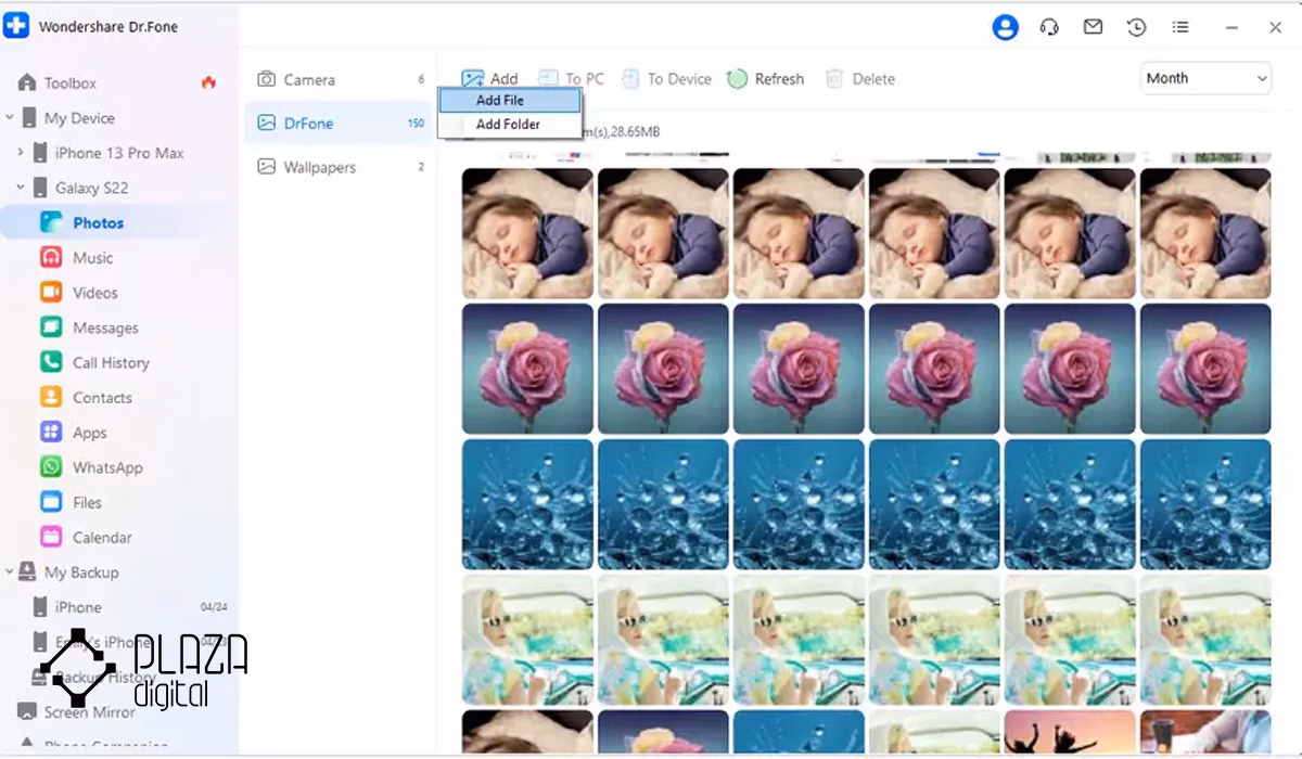 انتقال فایل از گوشی به لپ تاپ 20 نحوه انتقال فایل از گوشی به لپ تاپ با استفاده از برنامه Dr.Fone