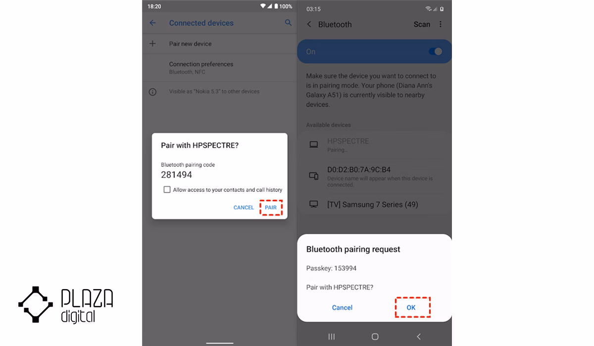 انتقال فایل از گوشی به لپ تاپ 24 نحوه انتقال فایل از گوشی به لپ تاپ با استفاده از بلوتوث