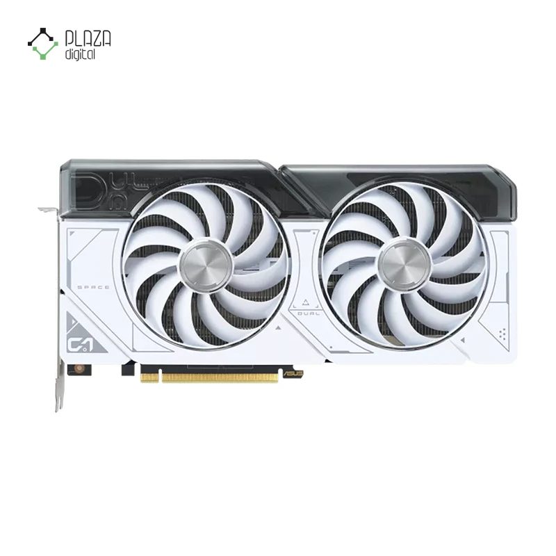 کارت گرافیک ایسوس مدل Dual GeForce RTX 4070 SUPER White OC Edition 12GB GDDR6X حافظه 12 گیگابایت - پلازا دیجیتال