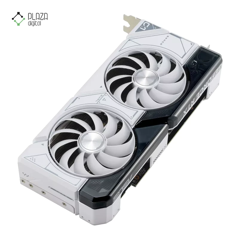 کارت گرافیک ایسوس مدل Dual GeForce RTX 4070 SUPER White OC Edition 12GB GDDR6X حافظه 12 گیگابایت - پلازا دیجیتال