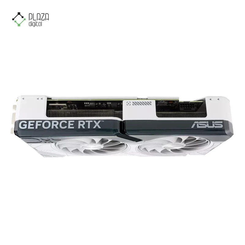 کارت گرافیک ایسوس مدل Dual GeForce RTX 4070 SUPER White OC Edition 12GB GDDR6X حافظه 12 گیگابایت - پلازا دیجیتال