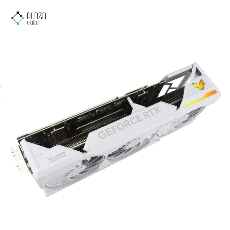 کارت گرافیک ایسوس مدل TUF Gaming GeForce RTX 4070 Ti SUPER BTF White OC Edition 16GB GDDR6X حافظه 16 گیگابایت - پلازا دیجیتال