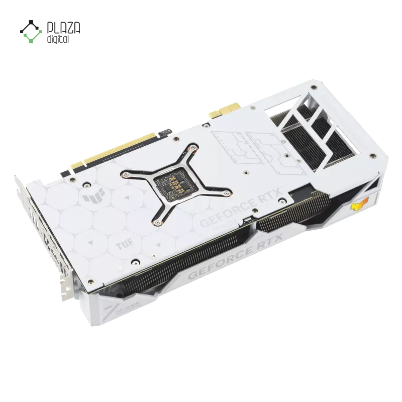 کارت گرافیک ایسوس مدل TUF Gaming GeForce RTX 4070 Ti SUPER BTF White OC Edition 16GB GDDR6X حافظه 16 گیگابایت - پلازا دیجیتال